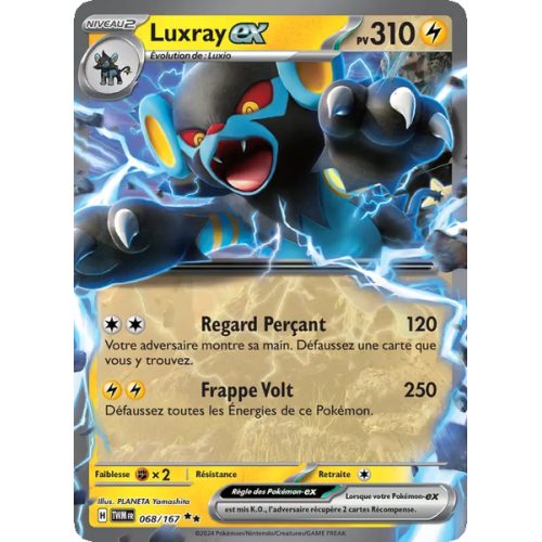 Luxray-ex - 068/167 - EX - Mascarade Crépusculaire