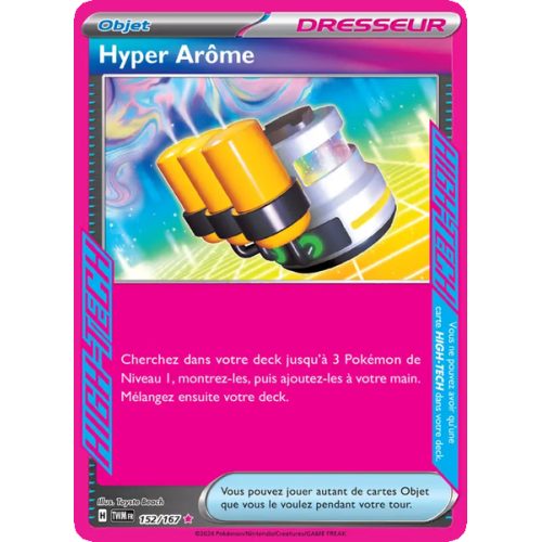 Hyper Arôme - 152/167 - HIGH-TECG rare - Mascarade Crépusculaire
