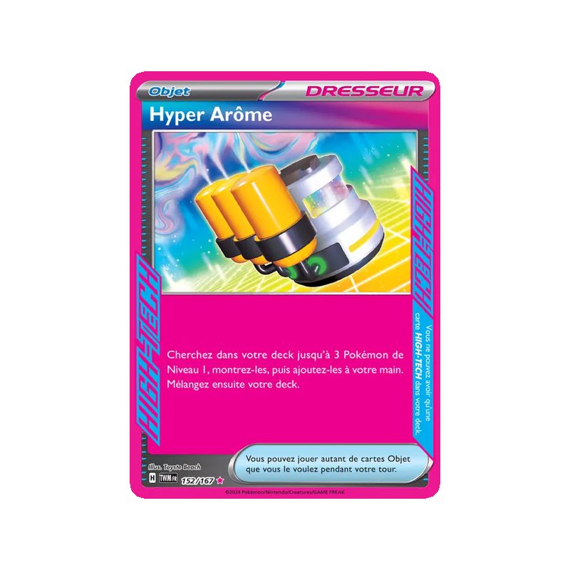 Hyper Arôme - 152/167 - HIGH-TECG rare - Mascarade Crépusculaire