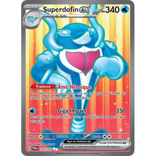 Superdofin-ex - 193/167 - Ultra Rare - Mascarade Crépusculaire