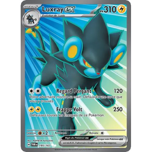 Luxray-ex - 195/167 - Ultra Rare - Mascarade Crépusculaire