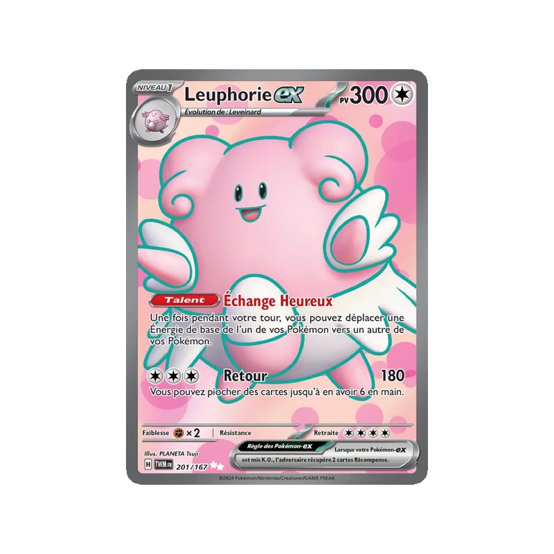 Leuphorie-ex - 201/167 - Ultra Rare - Mascarade Crépusculaire