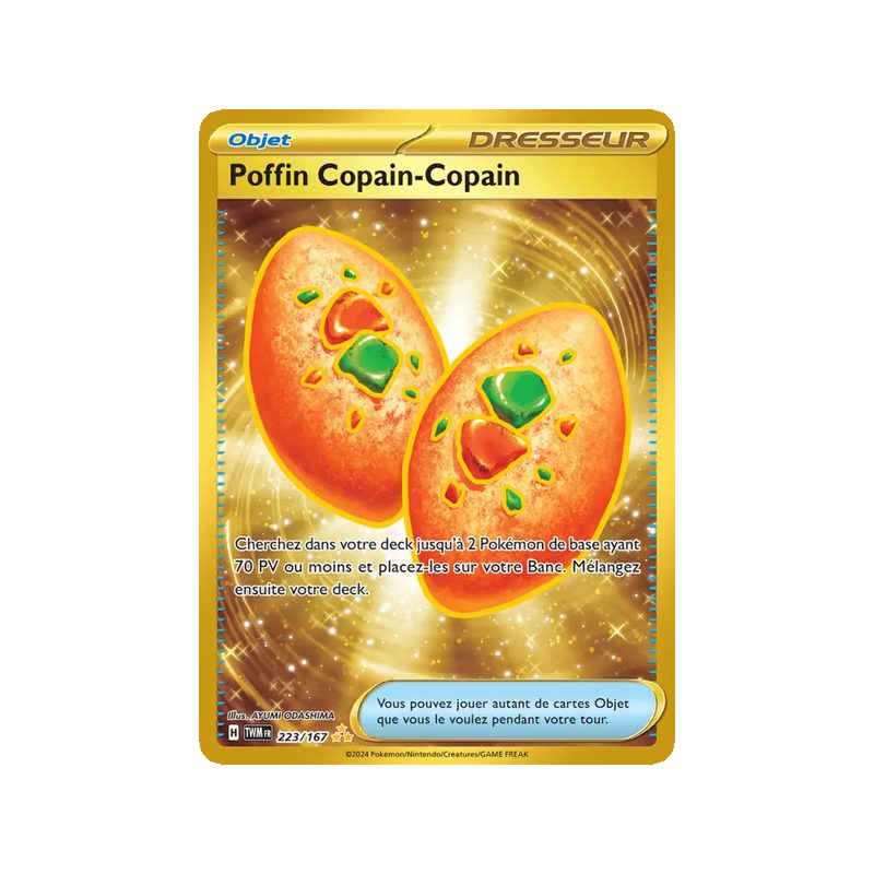 Poffin Copain-Copain - 223/167 - Hyper rare - Mascarade Crépusculaire