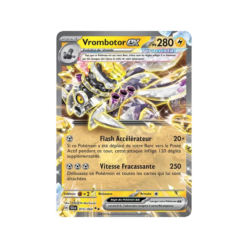 Vrombotor-ex - 015/64 - EX - Fable Nébuleuse