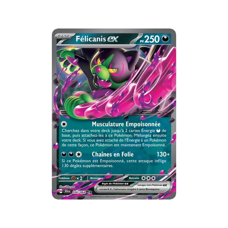 Félicanis-ex - 036/64 - EX - Fable Nébuleuse