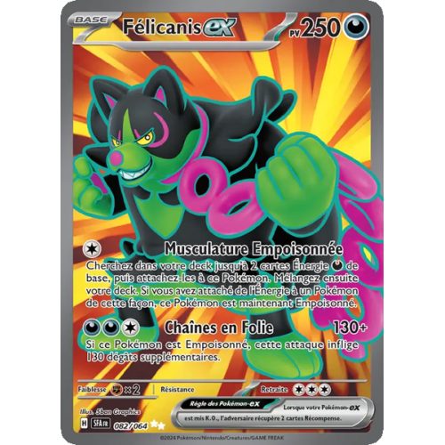 Félicanis-ex - 082/64 - Ultra Rare - Fable Nébuleuse
