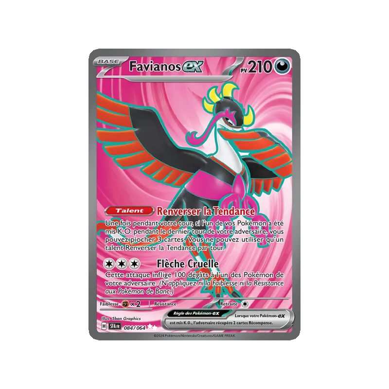 Favianos-ex - 084/64 - Ultra Rare - Fable Nébuleuse