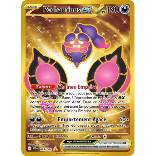 Pêchaminus-ex - 095/64 - Hyper rare - Fable Nébuleuse