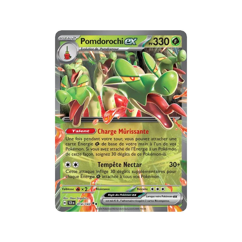 Pomdorochi-ex - 014/142 - EX - Couronne Stellaire