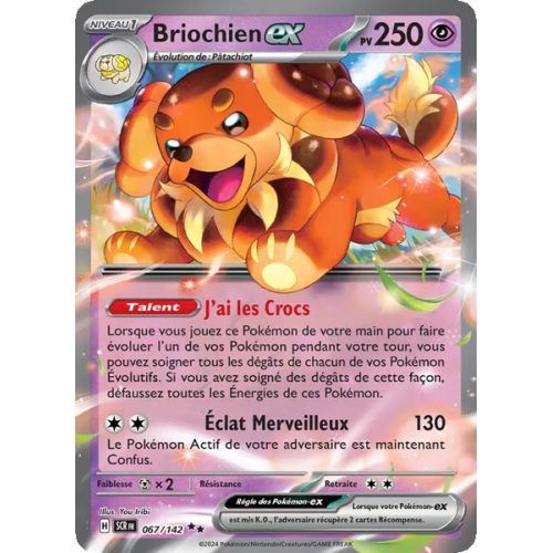 Briochien-ex - 067/142 - EX - Couronne Stellaire