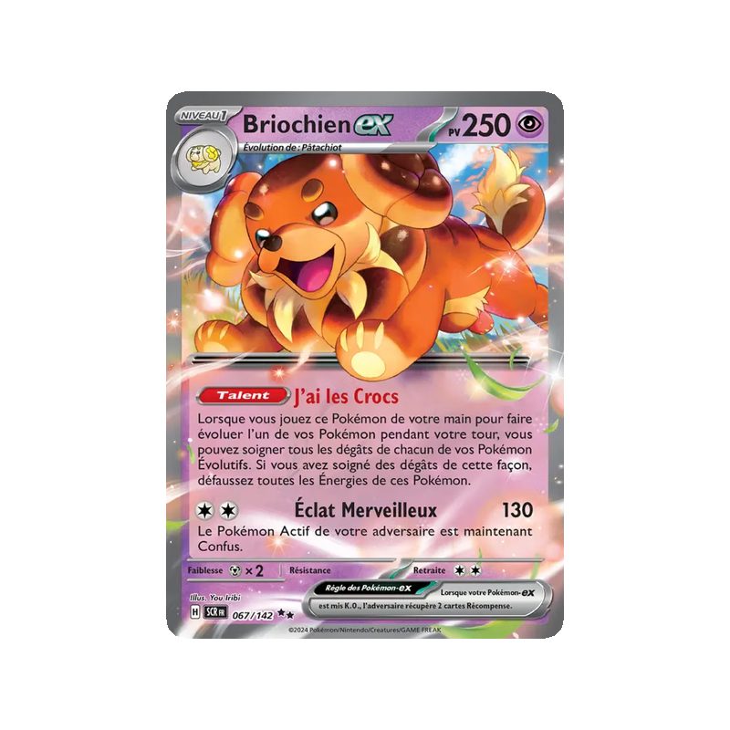 Briochien-ex - 067/142 - EX - Couronne Stellaire