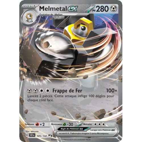 Melmetal-ex - 105/142 - EX - Couronne Stellaire