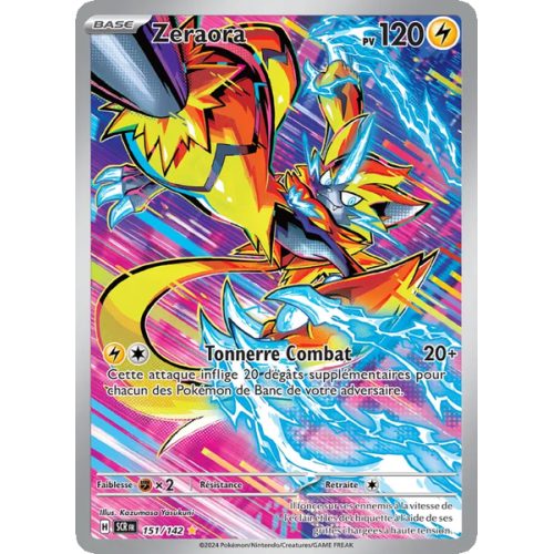 Zeraora - 151/142 - AR - Couronne Stellaire
