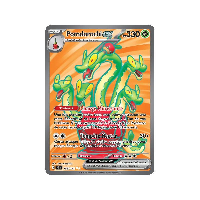 Pomdorochi-ex - 156/142 - Ultra Rare - Couronne Stellaire