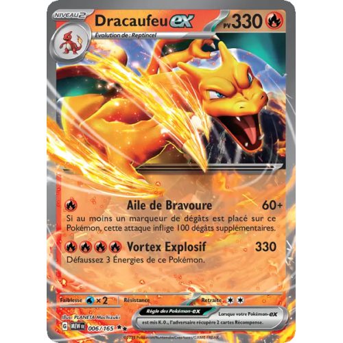 Dracaufeu-ex - 006/165 - EX - 151