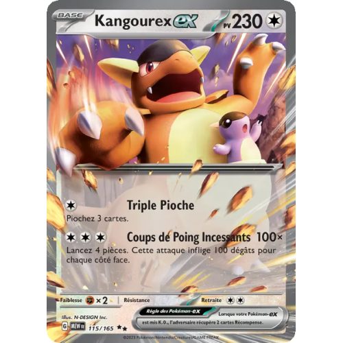 Kangourex-ex - 115/165 - EX - 151