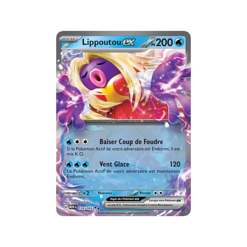 Lippoutou-ex - 124/165 - EX - 151