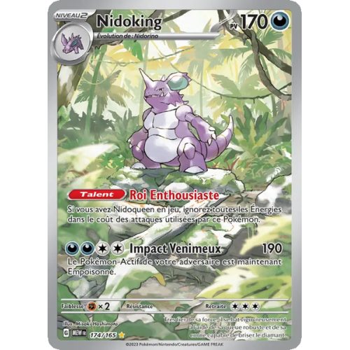 Nidoking - 174/165 - AR - 151
