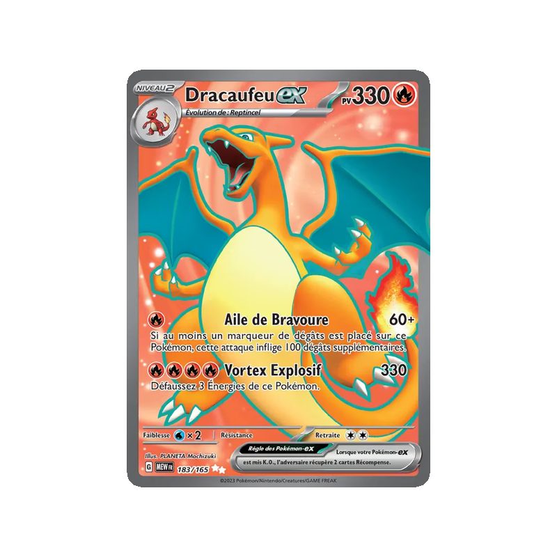 Dracaufeu-ex - 183/165 - Ultra Rare - 151