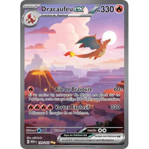 Dracaufeu-ex - 199/165 - Alternative - 151