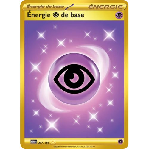 Énergie Psychic de base - 207/165 - Hyper rare - 151