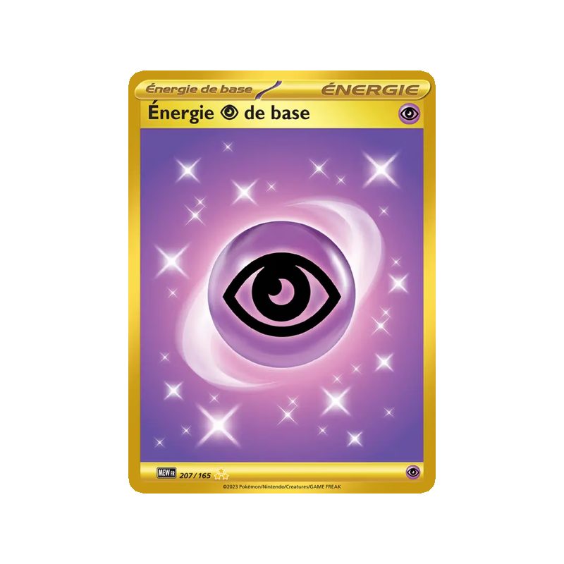 Énergie Psychic de base - 207/165 - Hyper rare - 151