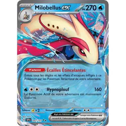 Milobellus-ex - 042/191 - EX - Étincelles Déferlantes