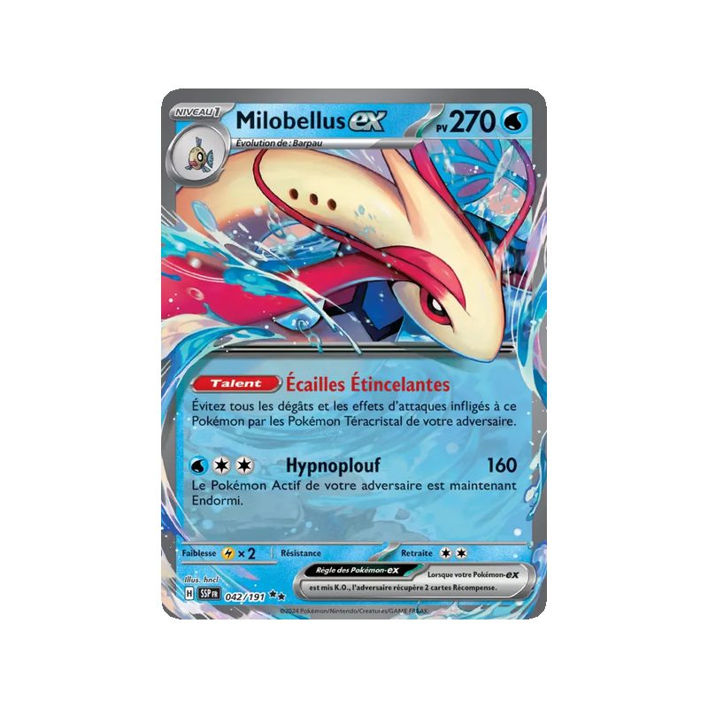 Milobellus-ex - 042/191 - EX - Étincelles Déferlantes