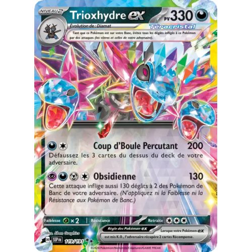 Trioxhydre-ex - 119/191 - EX - Étincelles Déferlantes