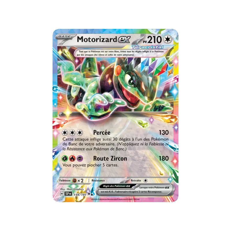 Motorizard-ex - 159/191 - EX - Étincelles Déferlantes