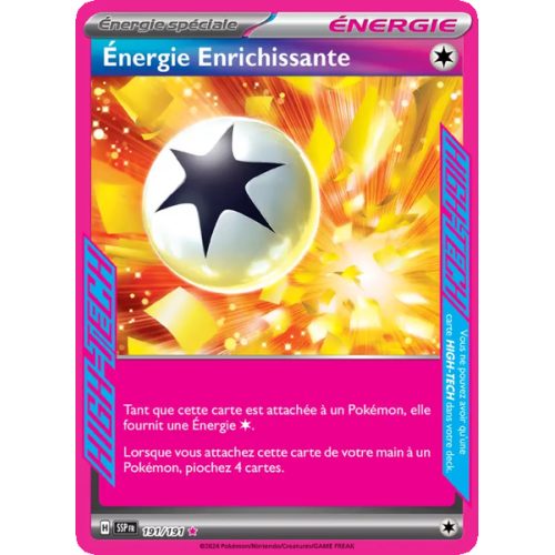 Énergie Enrichissante - 191/191 - HIGH-TECG rare - Étincelles Déferlantes