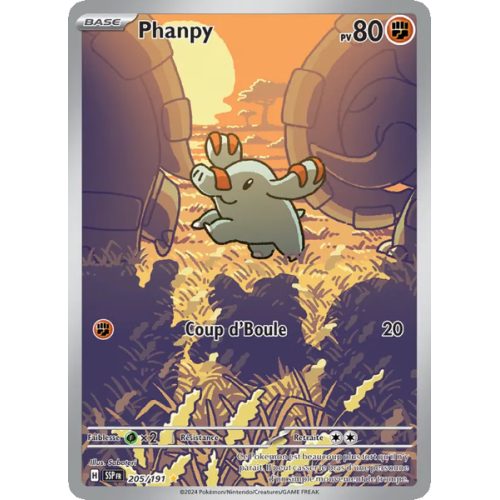 Phanpy - 205/191 - AR - Étincelles Déferlantes