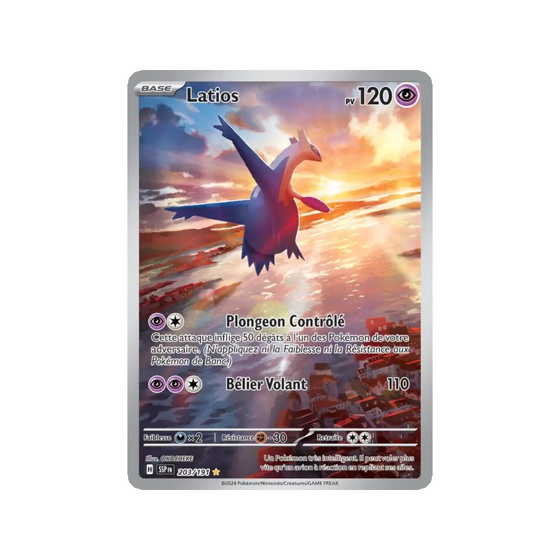 Latios - 203/191 - AR - Étincelles Déferlantes