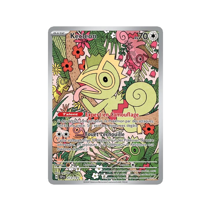 Kecleon - 213/191 - AR - Étincelles Déferlantes