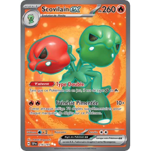 Scovilain-ex - 216/191 - Ultra Rare - Étincelles Déferlantes