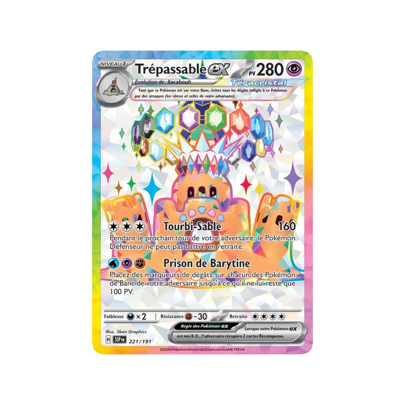 Trépassable-ex - 221/191 - Ultra Rare - Étincelles Déferlantes