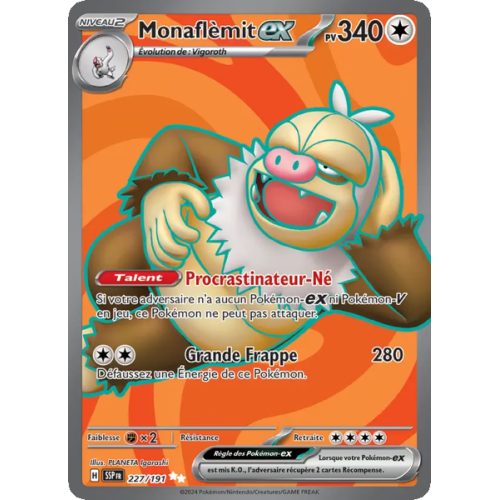 Monaflèmit-ex - 227/191 - Ultra Rare - Étincelles Déferlantes