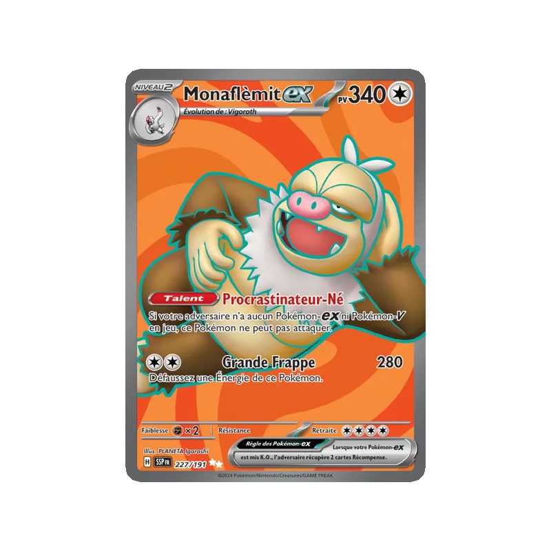 Monaflèmit-ex - 227/191 - Ultra Rare - Étincelles Déferlantes