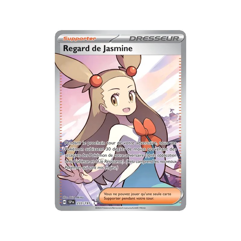 Regard de Jasmine - 233/191 - Ultra Rare - Étincelles Déferlantes
