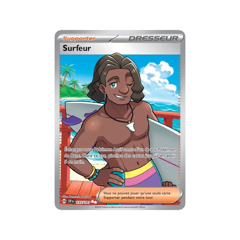 Surfeur - 235/191 - Ultra Rare - Étincelles Déferlantes