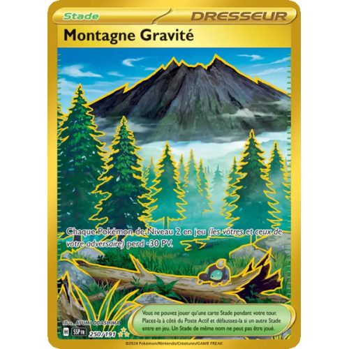 Montagne Gravité - 250/191 - Hyper rare - Étincelles Déferlantes