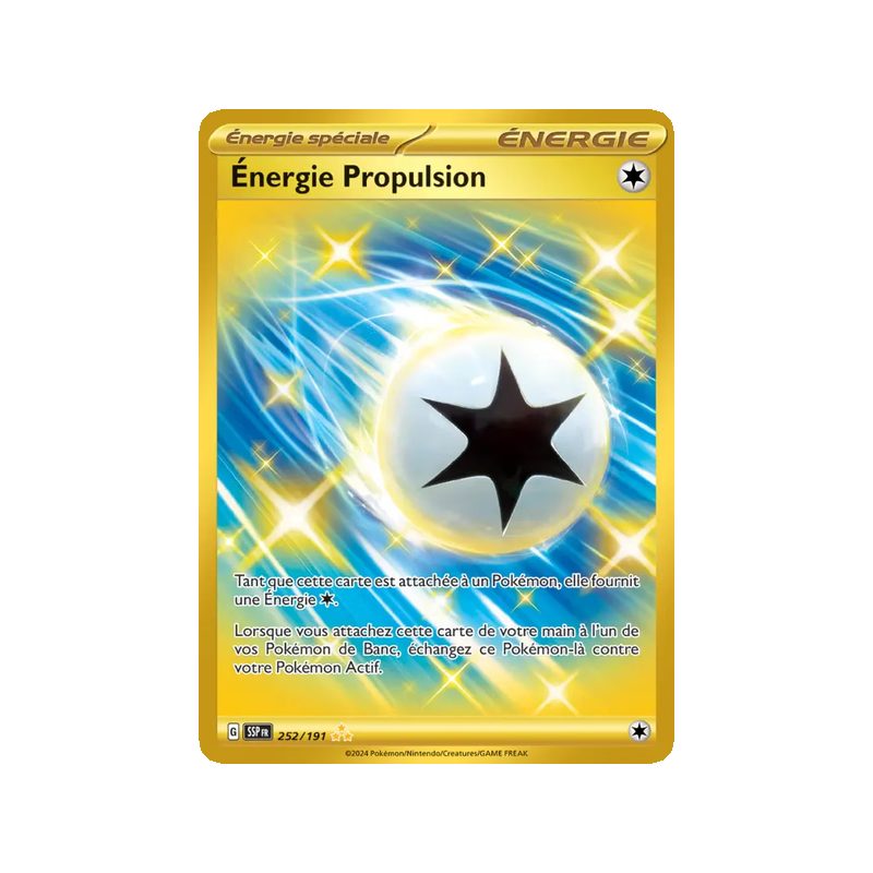 Énergie Propulsion - 252/191 - Hyper rare - Étincelles Déferlantes