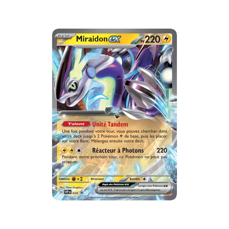Miraidon-ex - 028/225 - Promo - SVP Black Star Promos