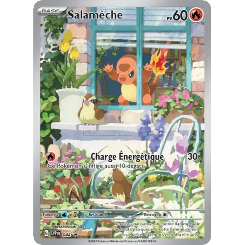 Salamèche - 044/225 - Promo - SVP Black Star Promos