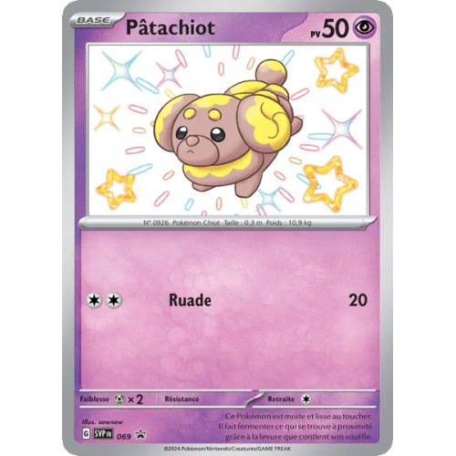 Pâtachiot - 069/225 - Promo - SVP Black Star Promos