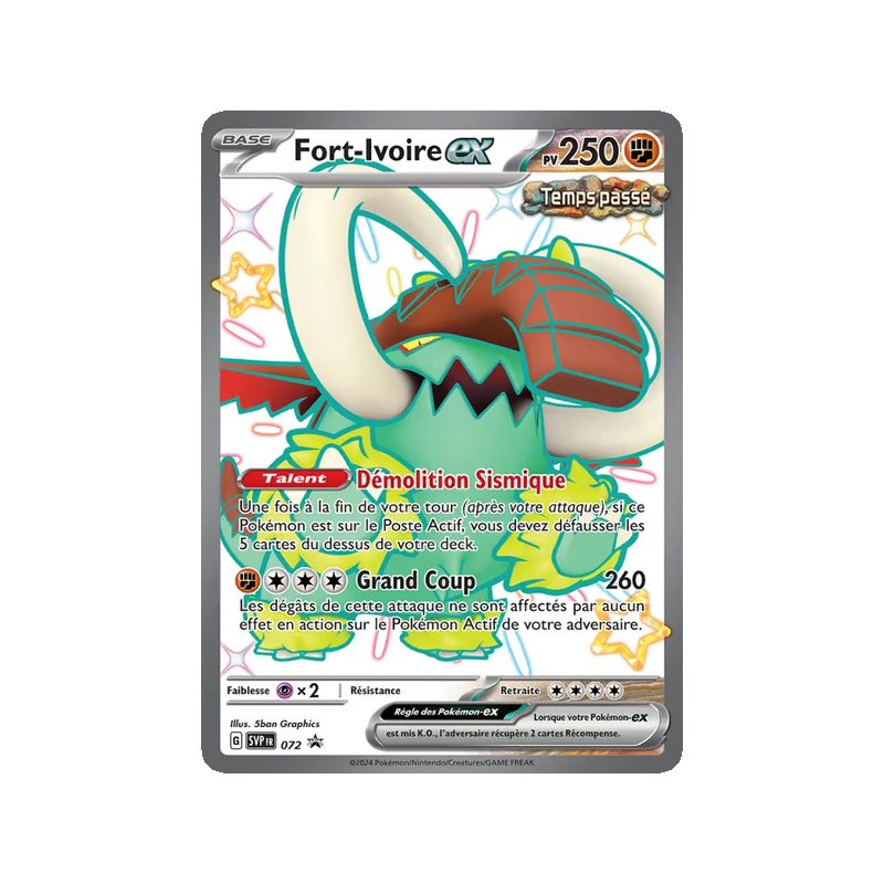 Fort-Ivoire-ex - 072/225 - Promo - SVP Black Star Promos