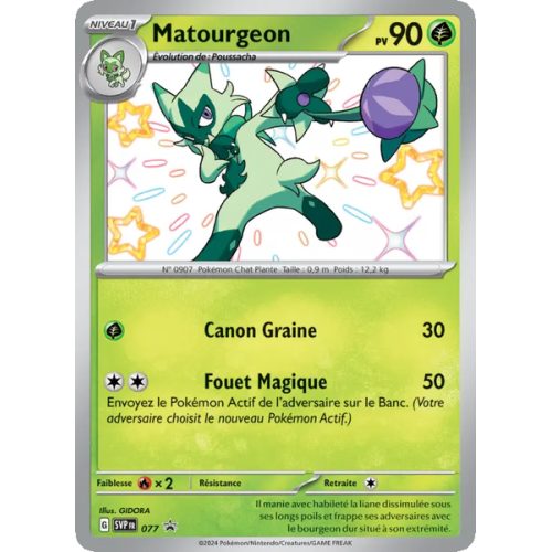 Matourgeon - 077/225 - Promo - SVP Black Star Promos