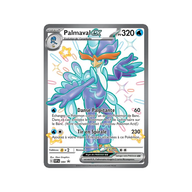 Palmaval-ex - 084/225 - Promo - SVP Black Star Promos