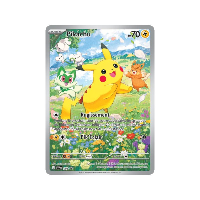 Pikachu - 088/225 - Promo - SVP Black Star Promos