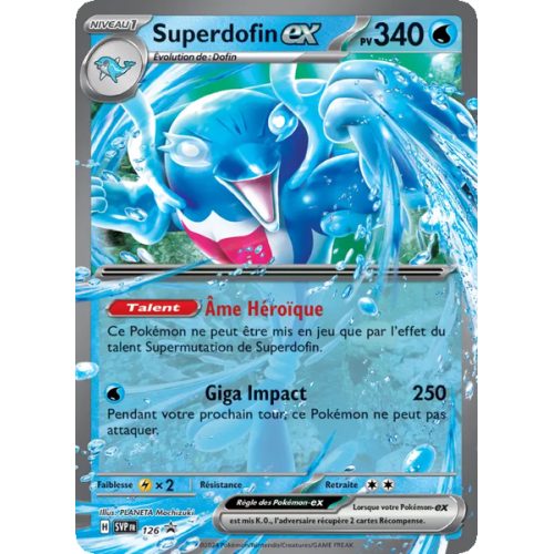 Superdofin-ex - 126/225 - Promo - SVP Black Star Promos